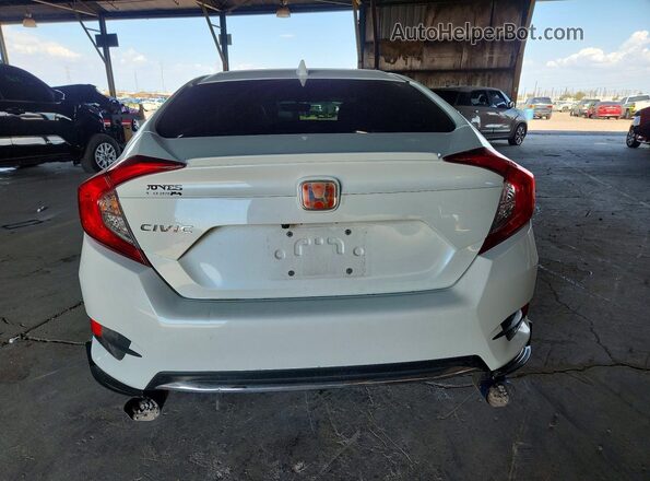 19XFC1F70LE018120 2020 HONDA CIVIC White Rear view