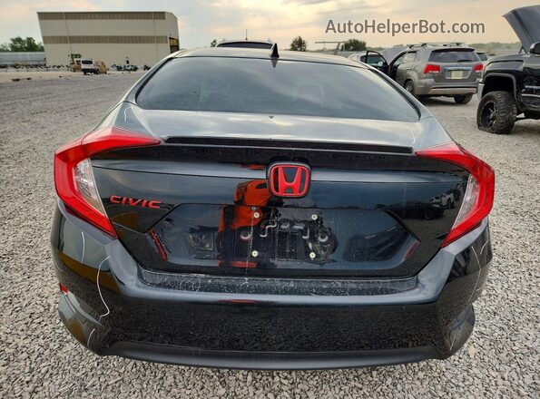 19XFC1F71GE044022 2016 HONDA CIVIC Black Vista trasera