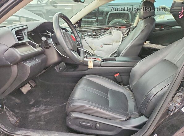 19XFC1F71GE044022 2016 HONDA CIVIC Black Vista interior delantera