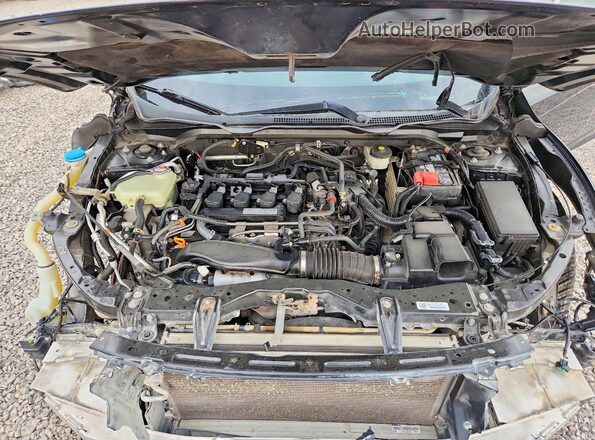 19XFC1F71GE044022 2016 HONDA CIVIC Black Vista interior trasera
