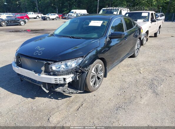 19XFC1F71GE210801 2016 HONDA CIVIC Black Front left
