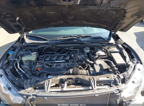 19XFC1F71GE210801 2016 HONDA CIVIC Black Rear view
