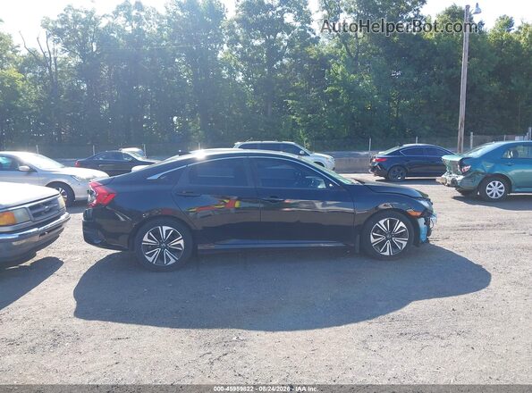 19XFC1F71GE210801 2016 HONDA CIVIC Black Rear interior view
