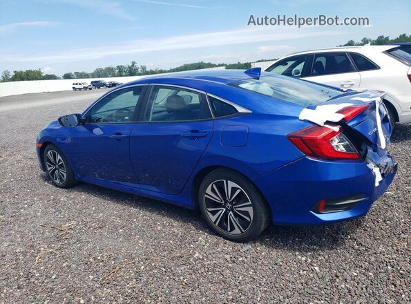 19XFC1F71HE013886 2017 HONDA CIVIC Синий Задняя левая четверть