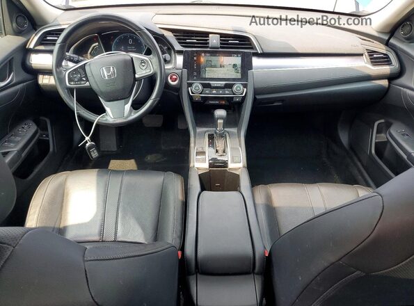 19XFC1F71HE013886 2017 HONDA CIVIC Синий Вид панели приборов