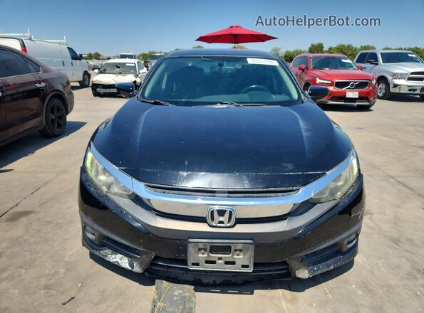 19XFC1F71HE022698 2017 HONDA CIVIC Black Widok z przodu