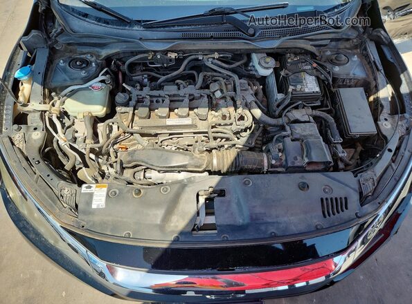 19XFC1F71HE022698 2017 HONDA CIVIC Black Widok wnętrza z tyłu