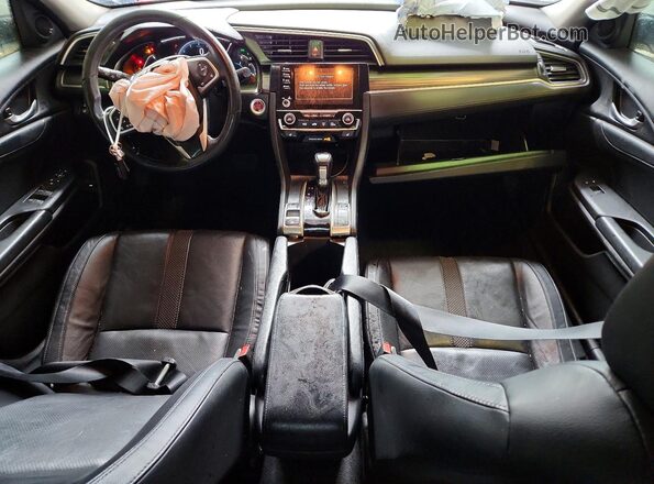 19XFC1F71LE009393 2020 HONDA CIVIC White Widok deski rozdzielczej