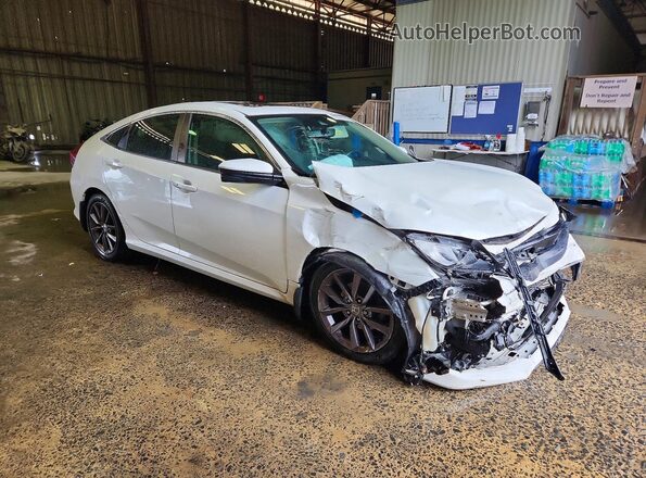 19XFC1F71LE009393 2020 HONDA CIVIC White Przód prawy