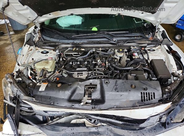 19XFC1F71LE009393 2020 HONDA CIVIC White Widok wnętrza z tyłu