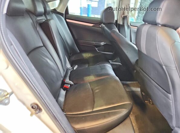 19XFC1F71LE009393 2020 HONDA CIVIC White Widok tylnych siedzeń