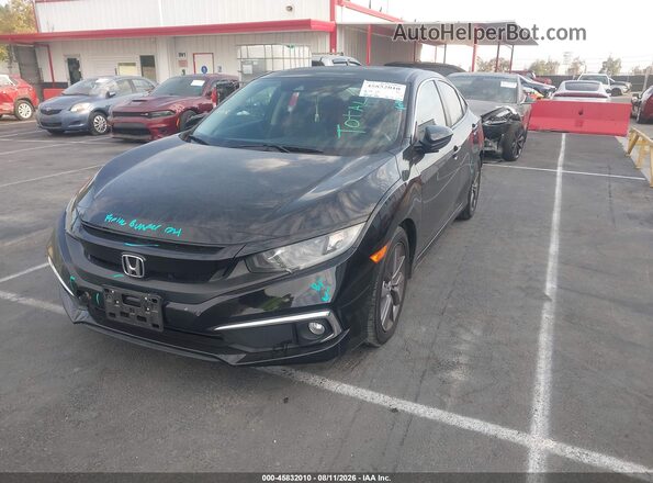 19XFC1F71LE201977 2020 HONDA CIVIC Черный Передняя левая четверть