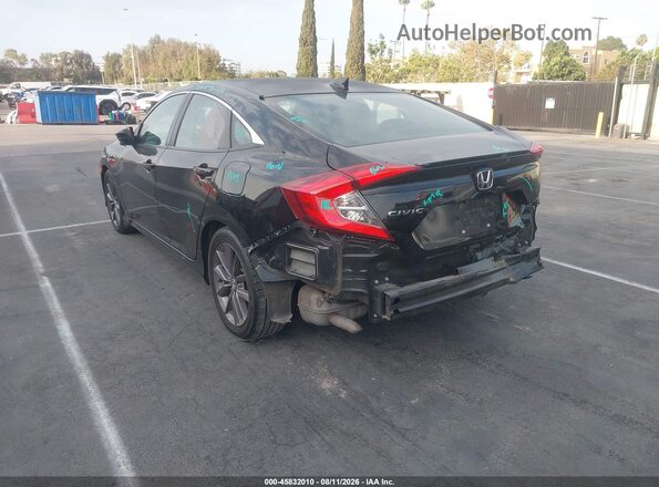 19XFC1F71LE201977 2020 HONDA CIVIC Черный Задняя левая четверть