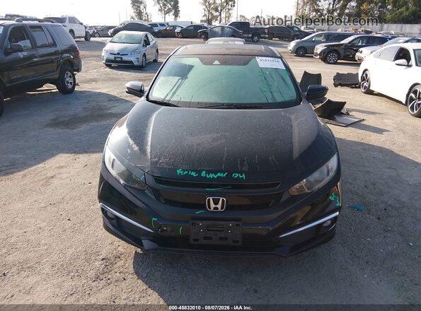 19XFC1F71LE201977 2020 HONDA CIVIC Черный Вид задней части салона