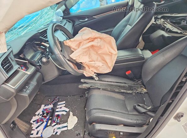 19XFC1F71ME008830 2021 HONDA CIVIC White Front interior view