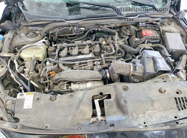 19XFC1F72HE202384 2017 HONDA CIVIC Черный Вид задней части салона