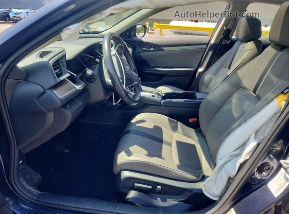 19XFC1F72HE205835 2017 HONDA CIVIC White Widok wnętrza z przodu
