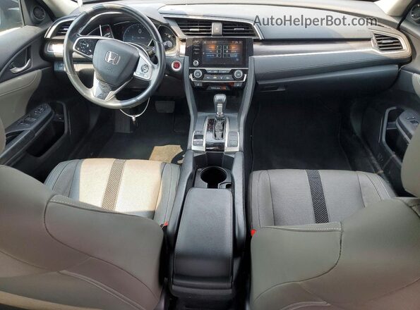 19XFC1F72LE218707 2020 HONDA CIVIC Charcoal Առջևի վահանակի տեսք