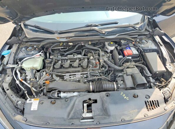 19XFC1F72LE218707 2020 HONDA CIVIC Charcoal Սալոնի հետևի տեսք