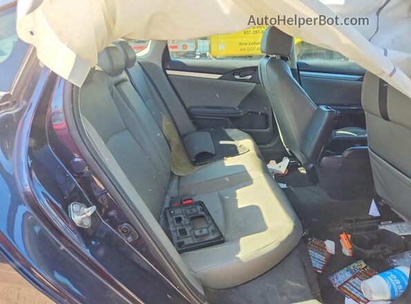 19XFC1F73GE009580 2016 HONDA CIVIC Blue Widok tylnych siedzeń