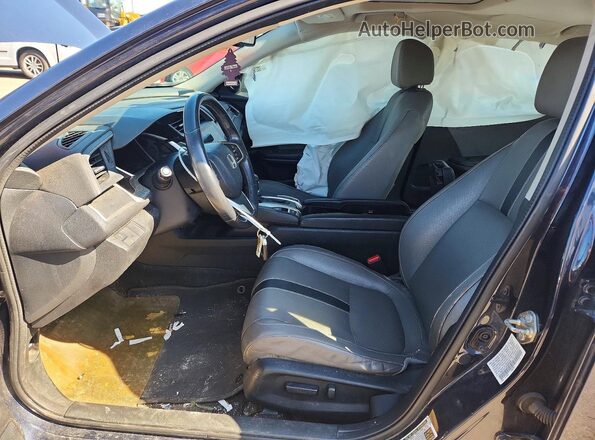 19XFC1F73GE009580 2016 HONDA CIVIC Blue Widok wnętrza z przodu