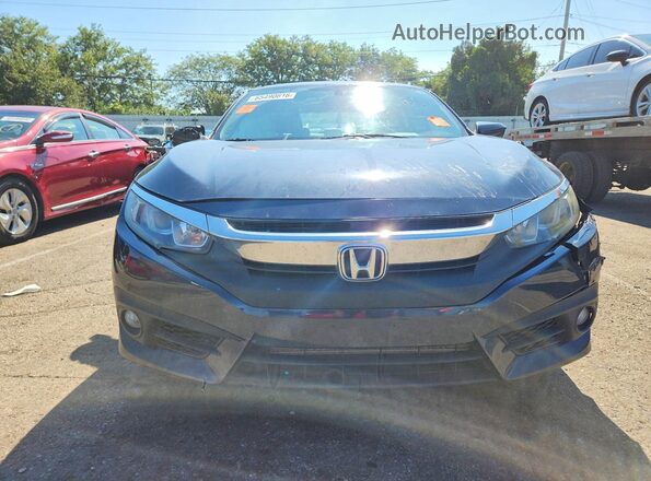 19XFC1F73GE009580 2016 HONDA CIVIC Blue Widok z przodu