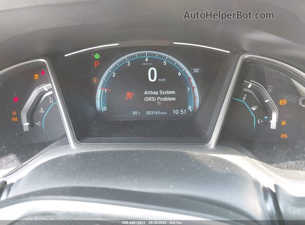 19XFC1F73HE022721 2017 HONDA CIVIC White Rear seats view