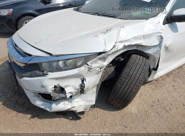 19XFC1F73HE022721 2017 HONDA CIVIC White Front view