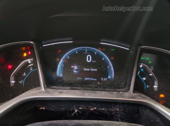19XFC1F73ME011521 2021 HONDA CIVIC Серый Вид щитка приборов