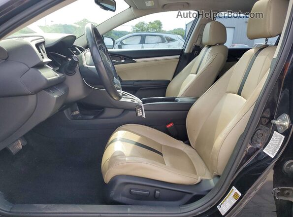 19XFC1F74GE044841 2016 HONDA CIVIC Черный Вид салона спереди