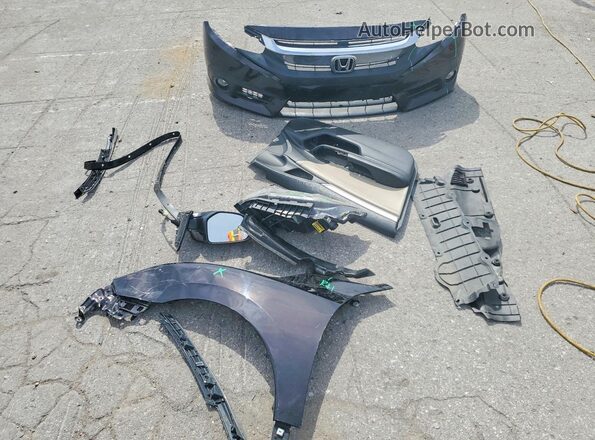 19XFC1F74GE044841 2016 HONDA CIVIC Черный Вид подкапотного пространства
