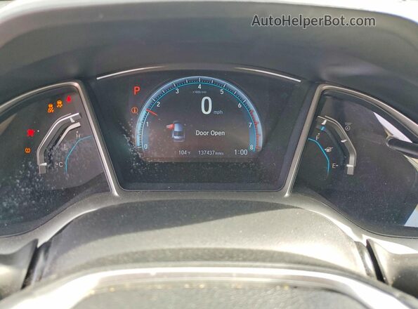 19XFC1F74GE044841 2016 HONDA CIVIC Черный Вид щитка приборов