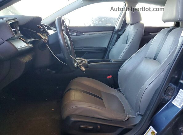 19XFC1F74GE217886 2016 HONDA CIVIC Gray Вид салону спереду