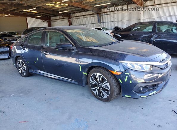 19XFC1F74GE217886 2016 HONDA CIVIC Gray Передня права чверть
