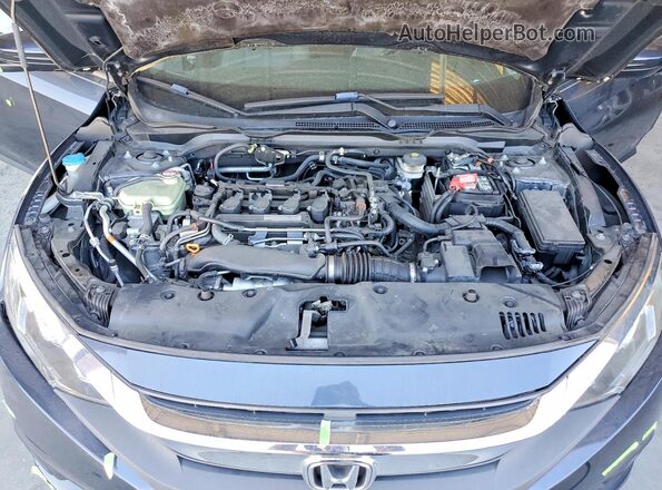 19XFC1F74GE217886 2016 HONDA CIVIC Gray Вид задньої частини салону