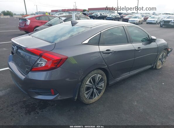 19XFC1F74HE011761 2017 HONDA CIVIC Gray Rear right
