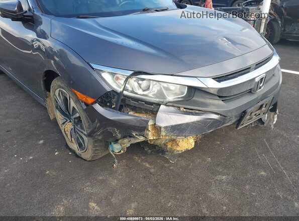 19XFC1F74HE011761 2017 HONDA CIVIC Gray Front view