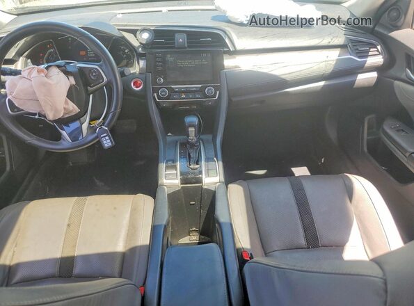 19XFC1F74KE211692 2019 HONDA CIVIC Blue Vista del salpicadero
