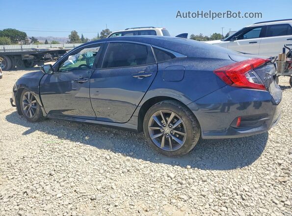 19XFC1F74KE211692 2019 HONDA CIVIC Blue Trasero izquierdo