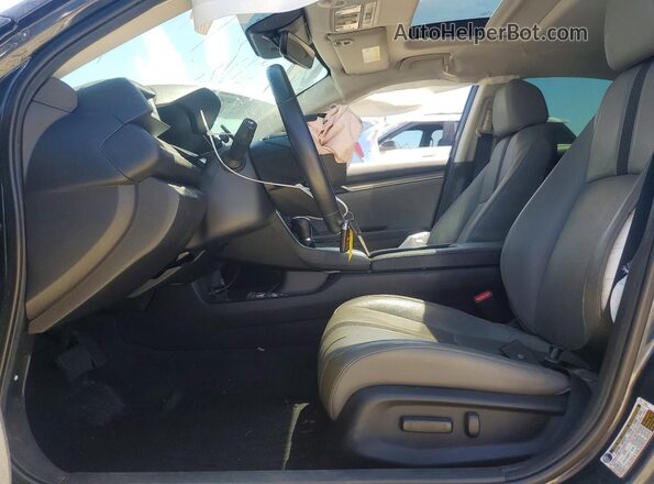 19XFC1F74KE211692 2019 HONDA CIVIC Blue Vista interior delantera