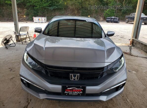 19XFC1F74LE017178 2020 HONDA CIVIC Silver Вид спереду