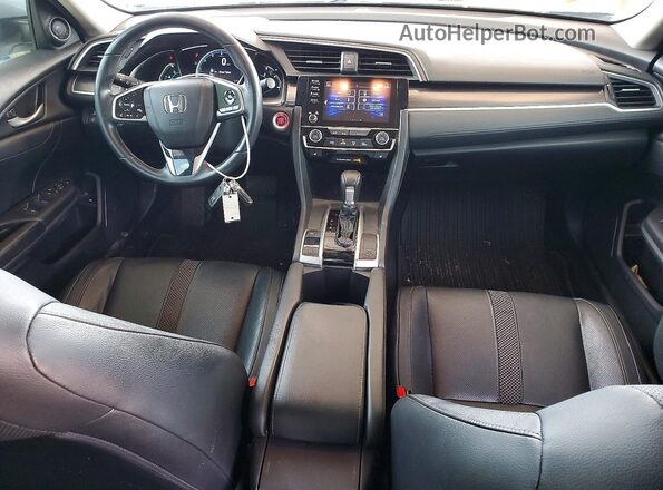19XFC1F74LE017178 2020 HONDA CIVIC Silver Вид панелі приладів