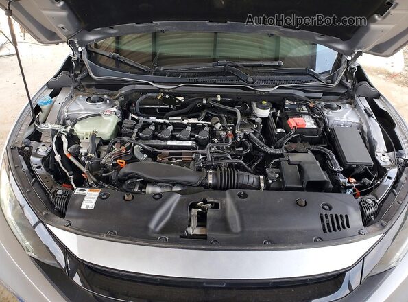 19XFC1F74LE017178 2020 HONDA CIVIC Silver Вид задньої частини салону