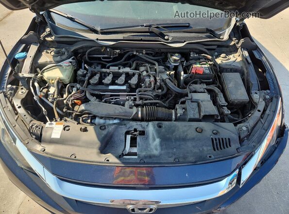 19XFC1F75GE018801 2016 HONDA CIVIC Blue Widok wnętrza z tyłu