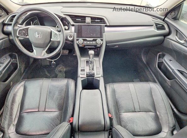 19XFC1F75GE036196 2016 HONDA CIVIC Silver წინა პანელის ხედი