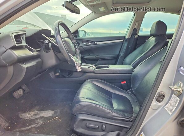 19XFC1F75GE036196 2016 HONDA CIVIC Silver წინა სალონის ხედი
