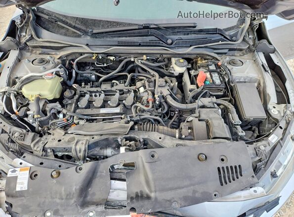 19XFC1F75GE036196 2016 HONDA CIVIC Silver უკანა სალონის ხედი