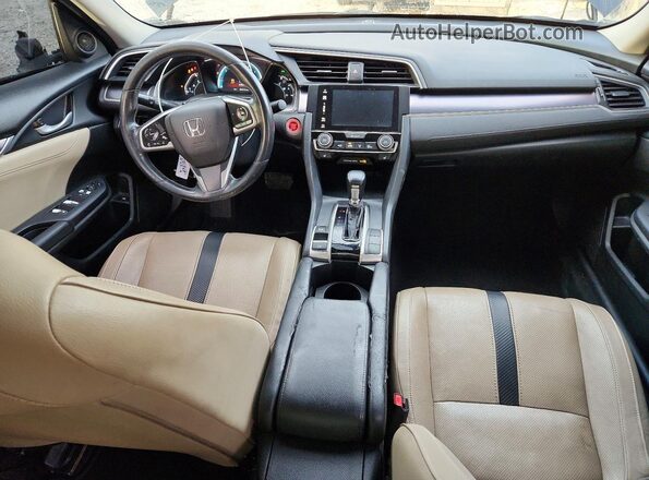 19XFC1F75GE203589 2016 HONDA CIVIC Black წინა პანელის ხედი