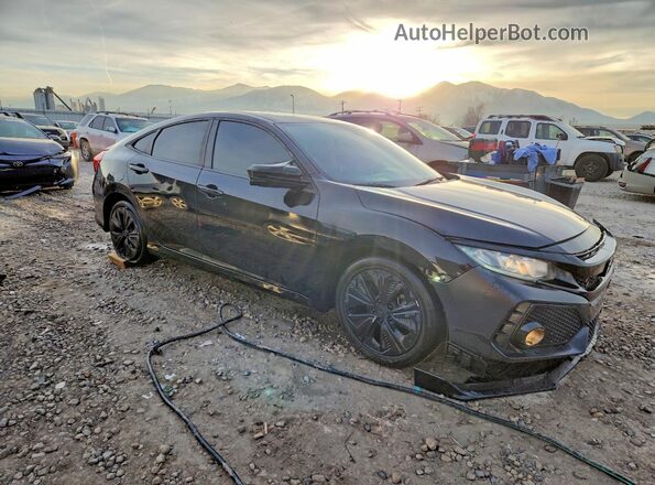 19XFC1F75GE203589 2016 HONDA CIVIC Black წინა მარჯვენა