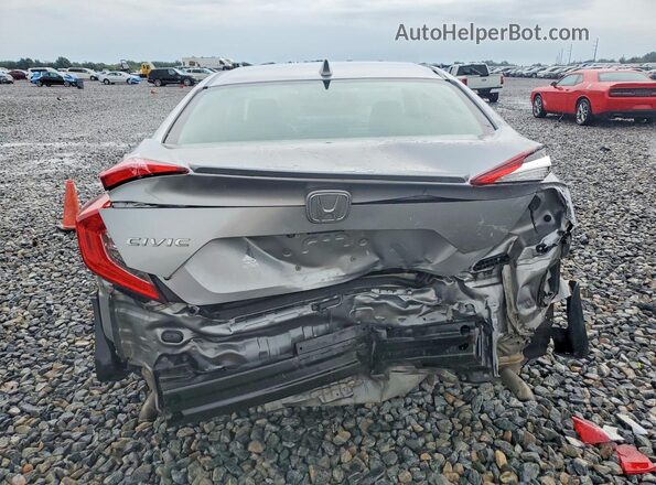 19XFC1F75HE204145 2017 HONDA CIVIC Серебряный Вид сзади